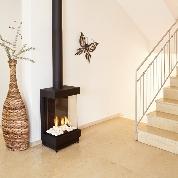Stand Alone 40 Ortal Gas Fireplace from Hearth Manor Fireplaces